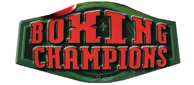 Boxing Champions title screen for Playstation 2